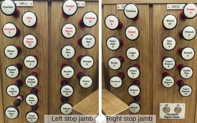 Left and Right Stop Jamb (St Peter's)