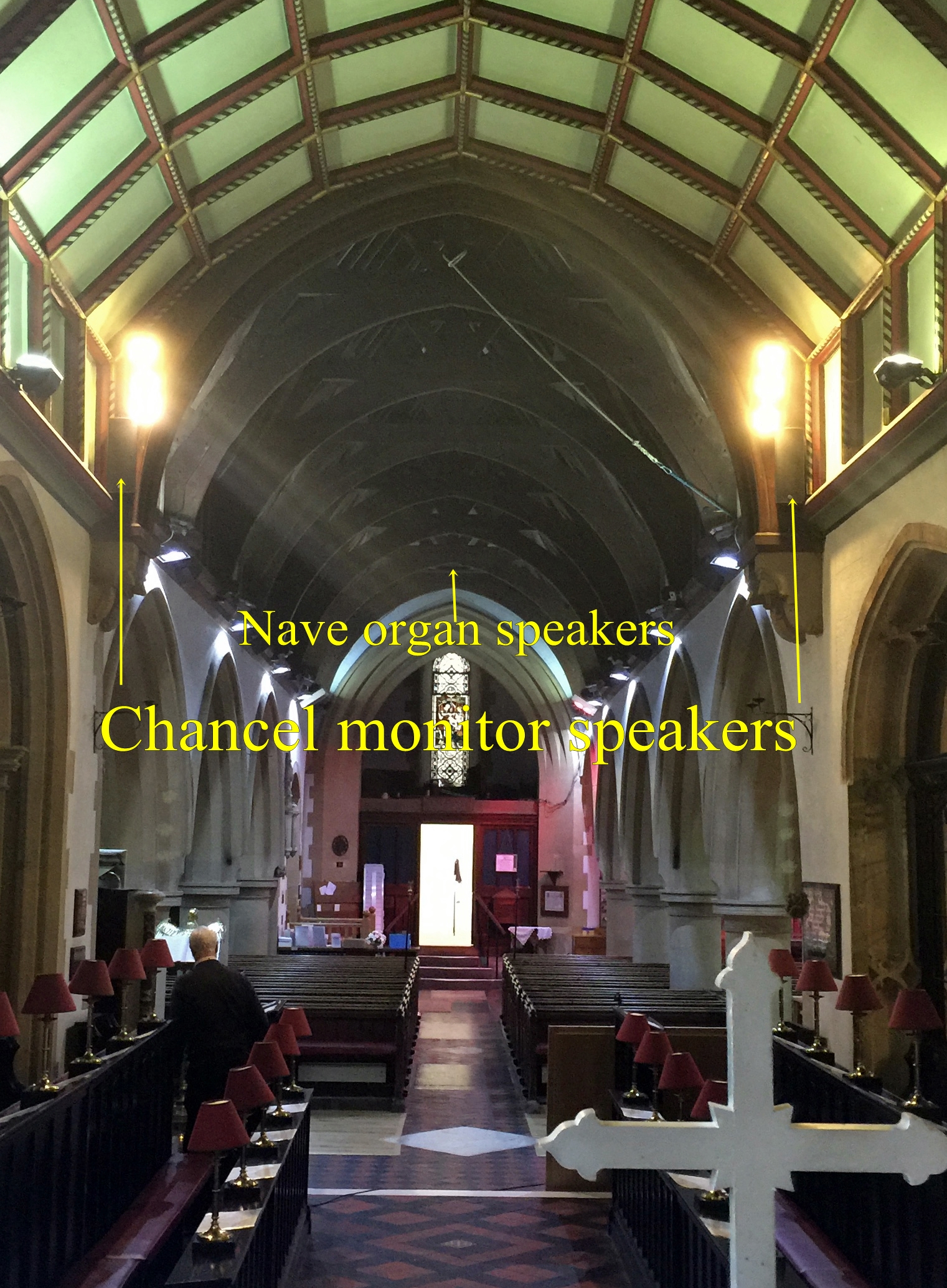 St Peter's, Caversham, Speaker Position