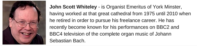 John Scott Whiteley, organist