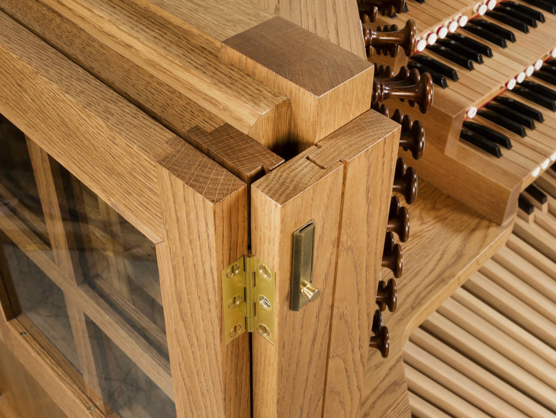 Wellington Cathedral wood detail