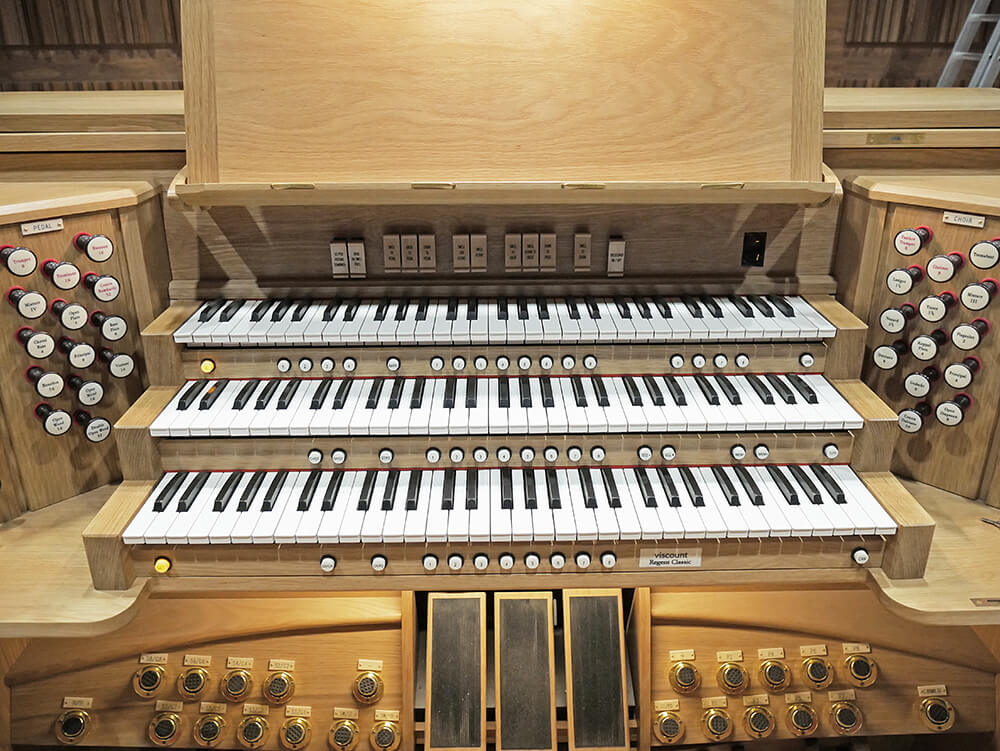 Swansea University - Organ Console