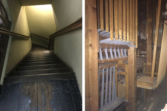 St Bavo Church - Stairs to loft