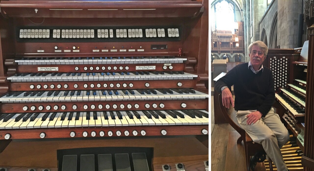 Skinner Organ Console and David Mason