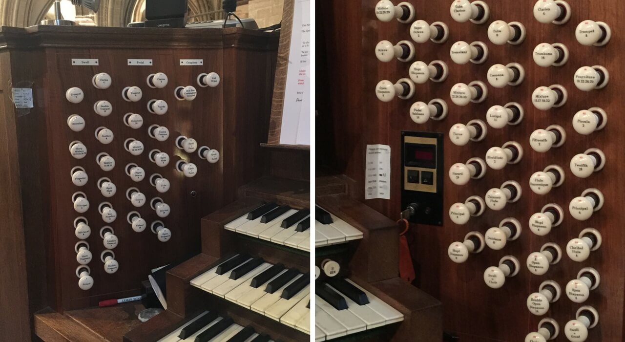 Canterbury Cathedral - Pipe Organ Jambs