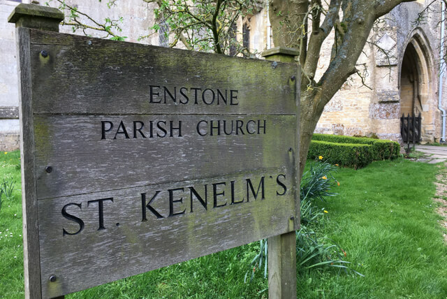 St Kenelms Church signage