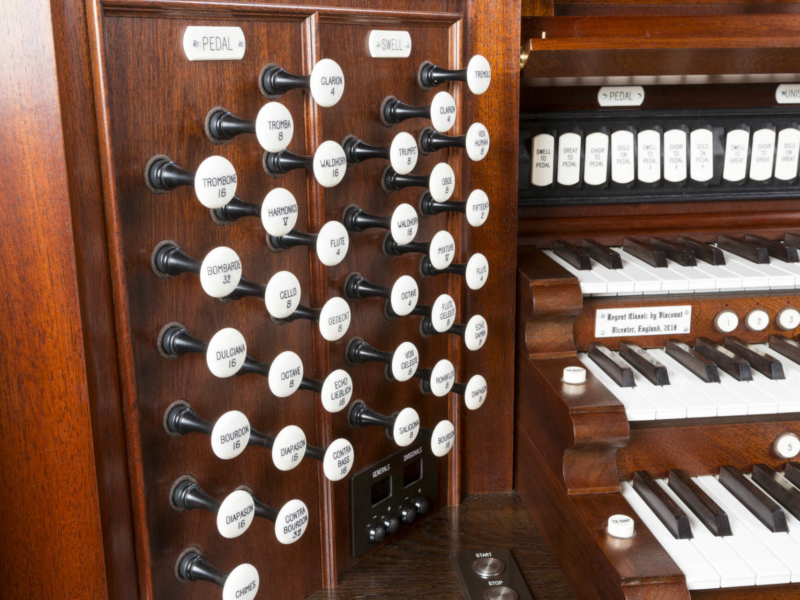 Skinner Style Organ – left jamb