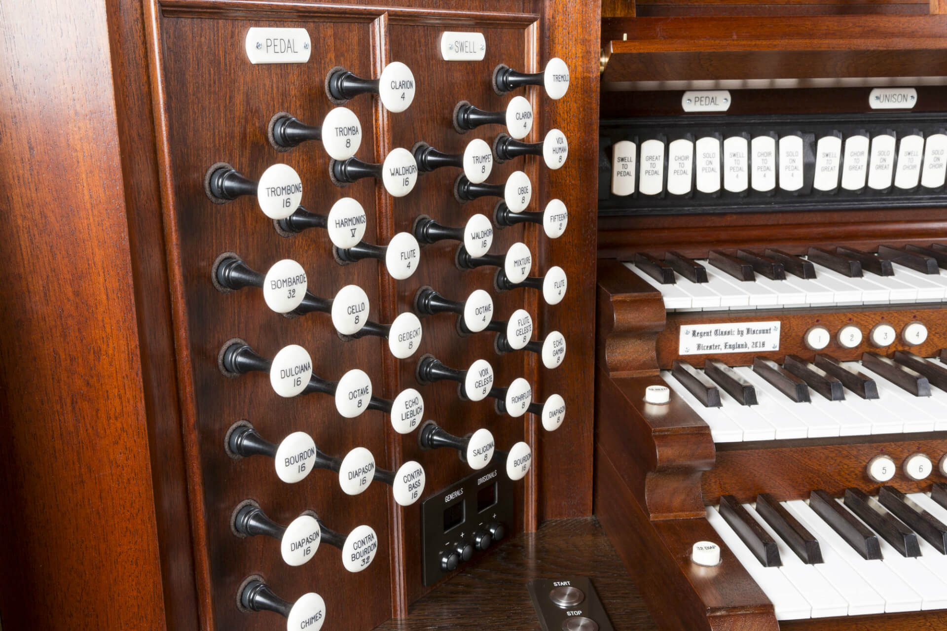 Skinner Style Organ – left jamb