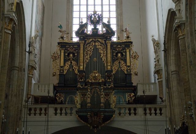 Organ in Church of Our Lady before Tyn