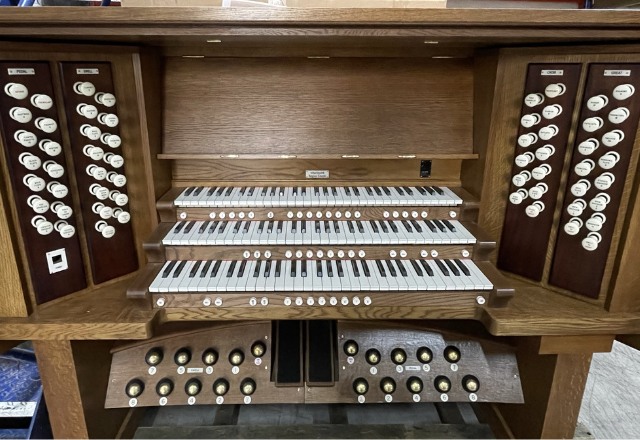 Copeman Hart rebuilt Organ Console