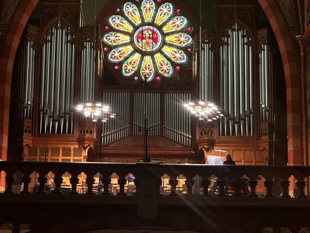 Pipe organ at Dudelange